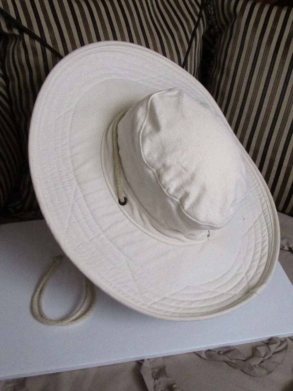 100% cotton wide brim sun hat
